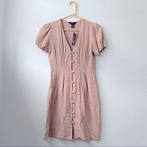 188. NWT Blush Pink Linen Dress
